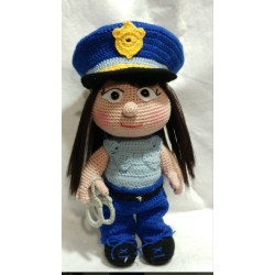 amigurumi-policia