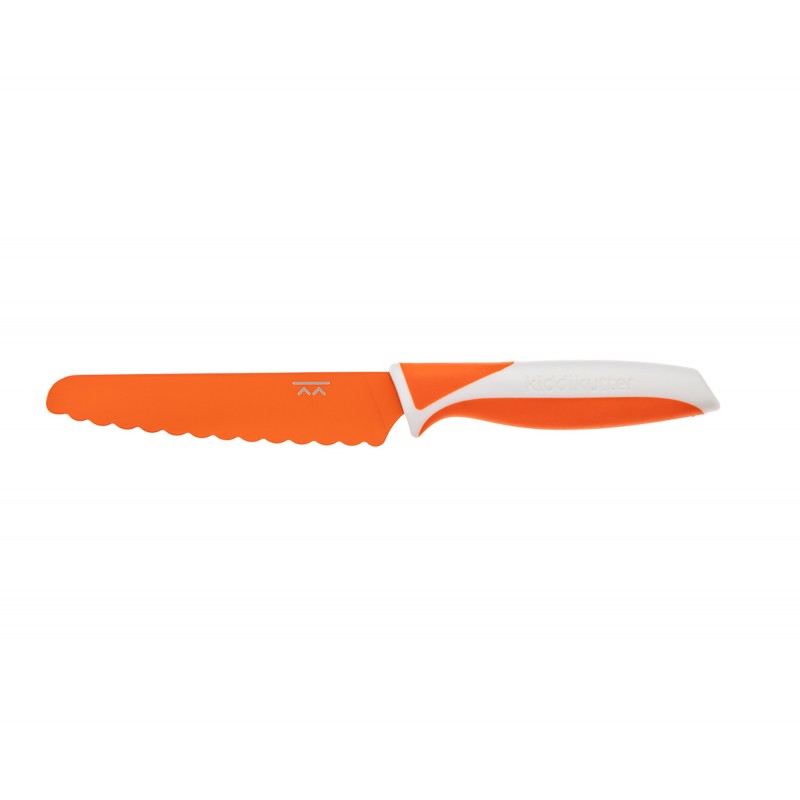 cuchillo-autonomia-ninos-Kiddikutter-naranja
