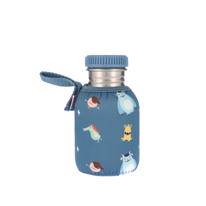 botella-acero-funda-personalizable-little-monsters-350-ml