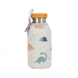 botella-acero-500-ml-funda-neopreno-dinos-world-personalizable