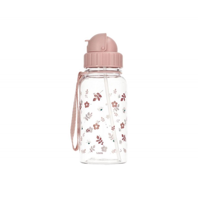 botella-plastico-personalizable-leaves-pink