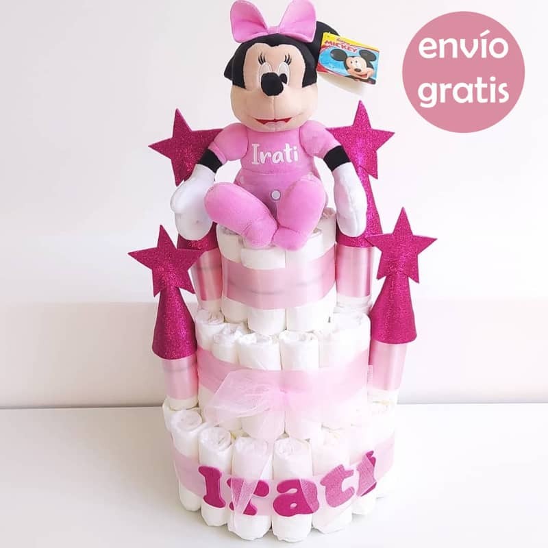 tarta-panales-Minnie-Mouse