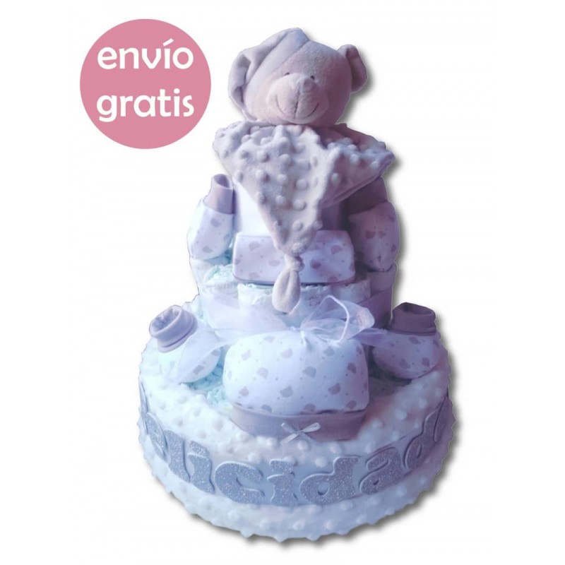 tarta-de-panales-personalizada-unisex-recien-nacido