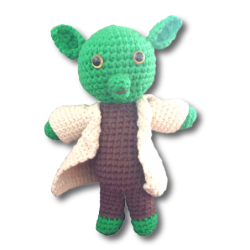 Maestro Yoda Amigurumi