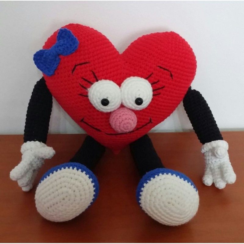 amigurumi-corazon