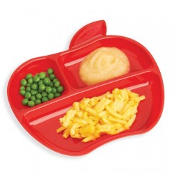 pack-3-platos-compartimentos-manzana-rojo-munchkin