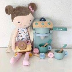 Cafetera de madera...