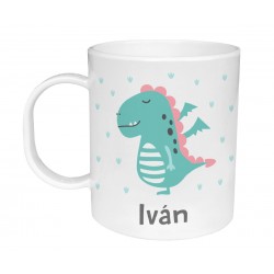 Taza plástico personalizada...