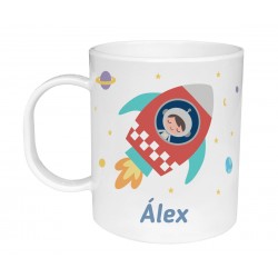 Taza plástico personalizada...