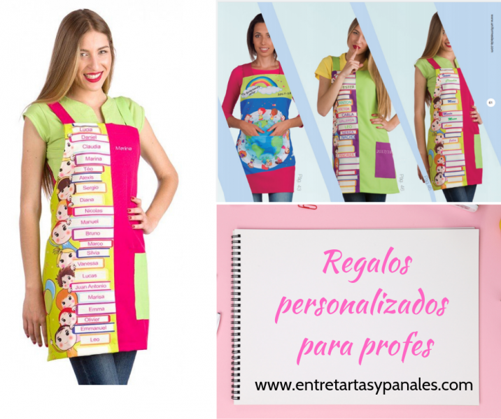 Regalos fin de curso para profesores y profesoras PERSONALIZADOS